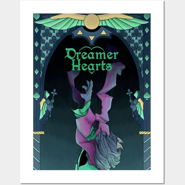 Dreamer Hearts Cover Wall Art by SerialDR